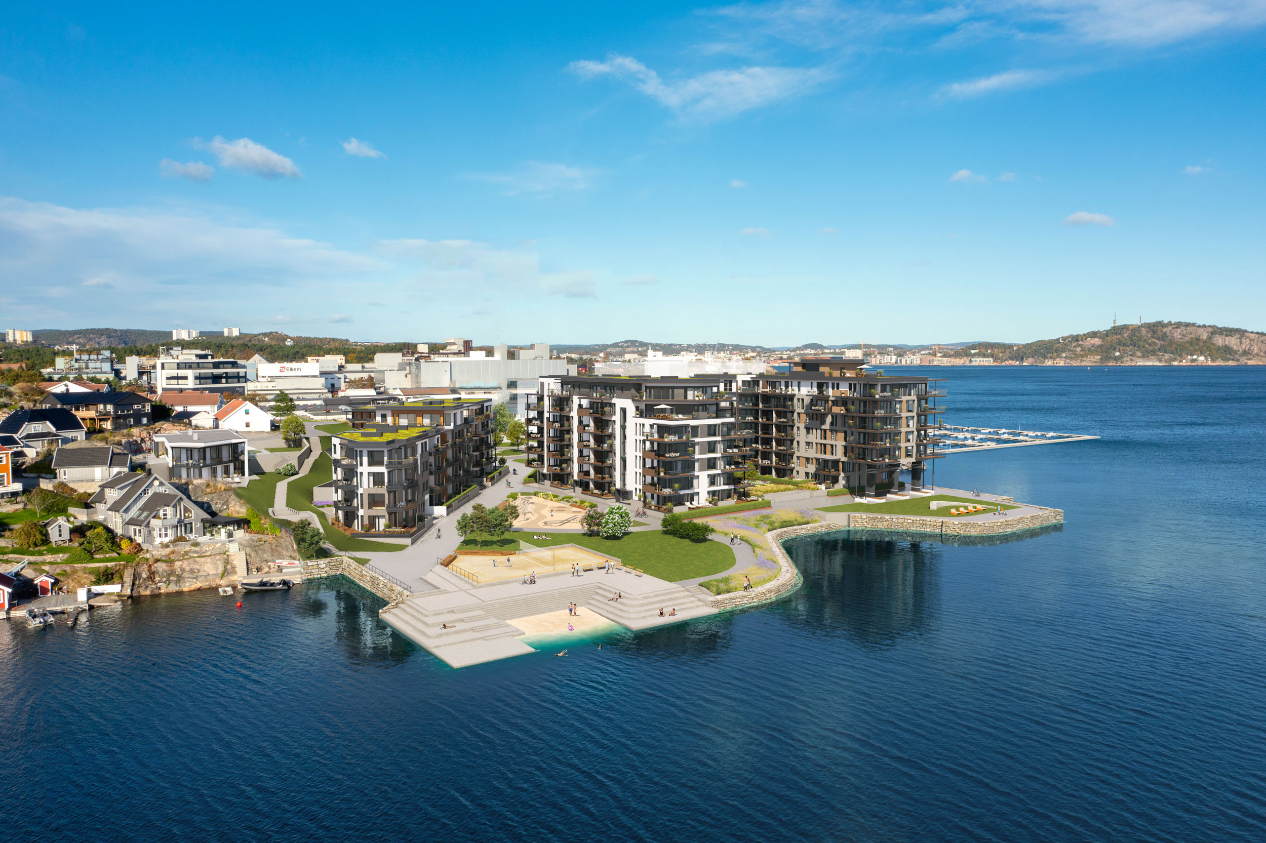 Amalienborg Brygge oversikt